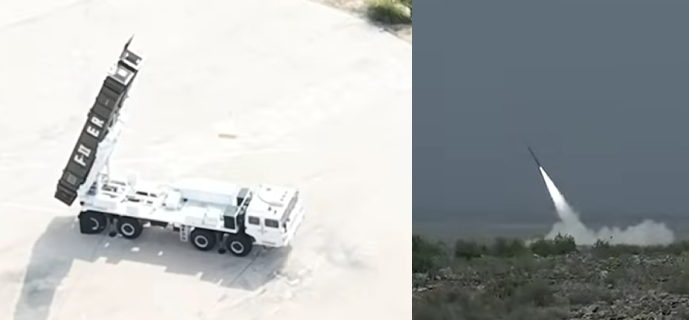 Pakistan Army Fatah-2 ER missile test